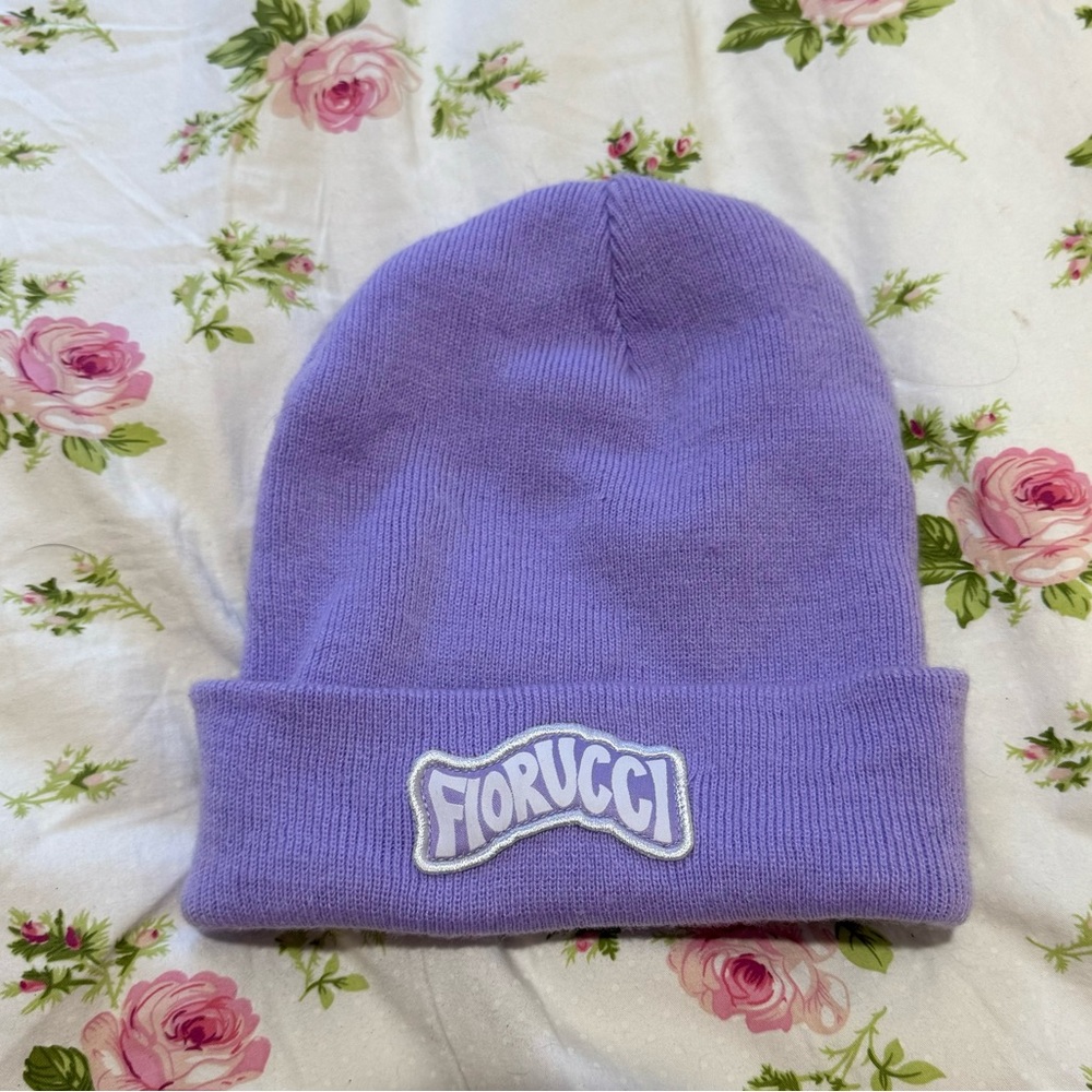 Fiorucci Purple Beanie